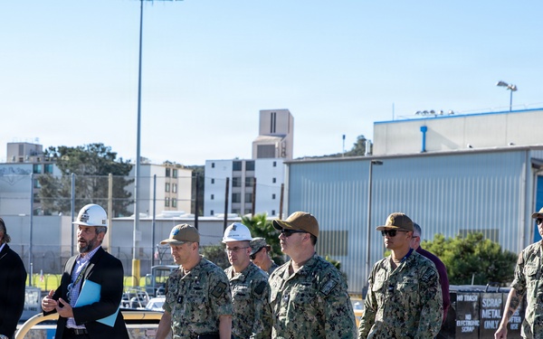 Rear Adm. Cavanaugh visits Naval Base Point Loma