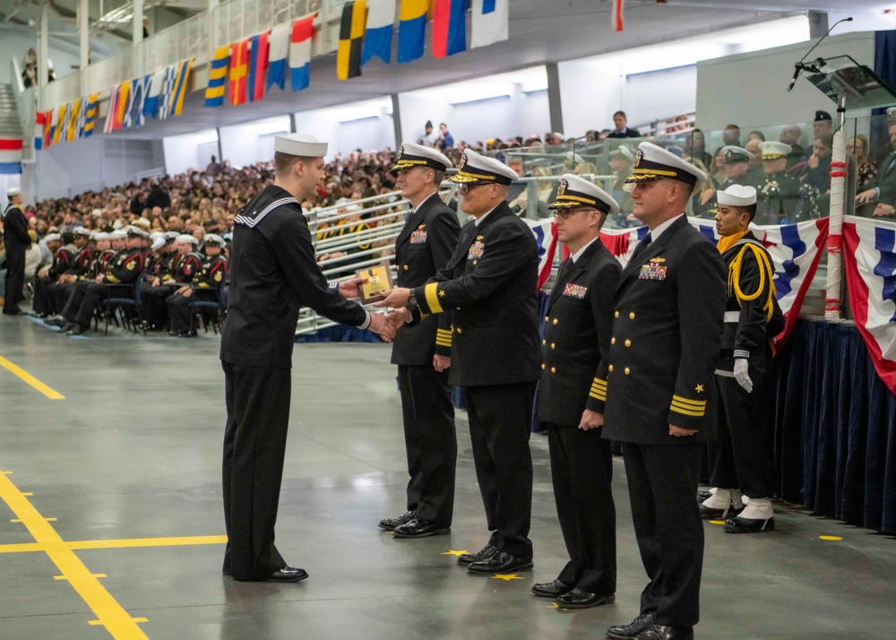 Recruit Training Command Pass in Review