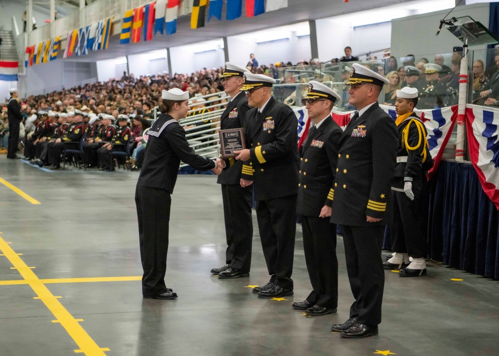 Recruit Training Command Pass in Review