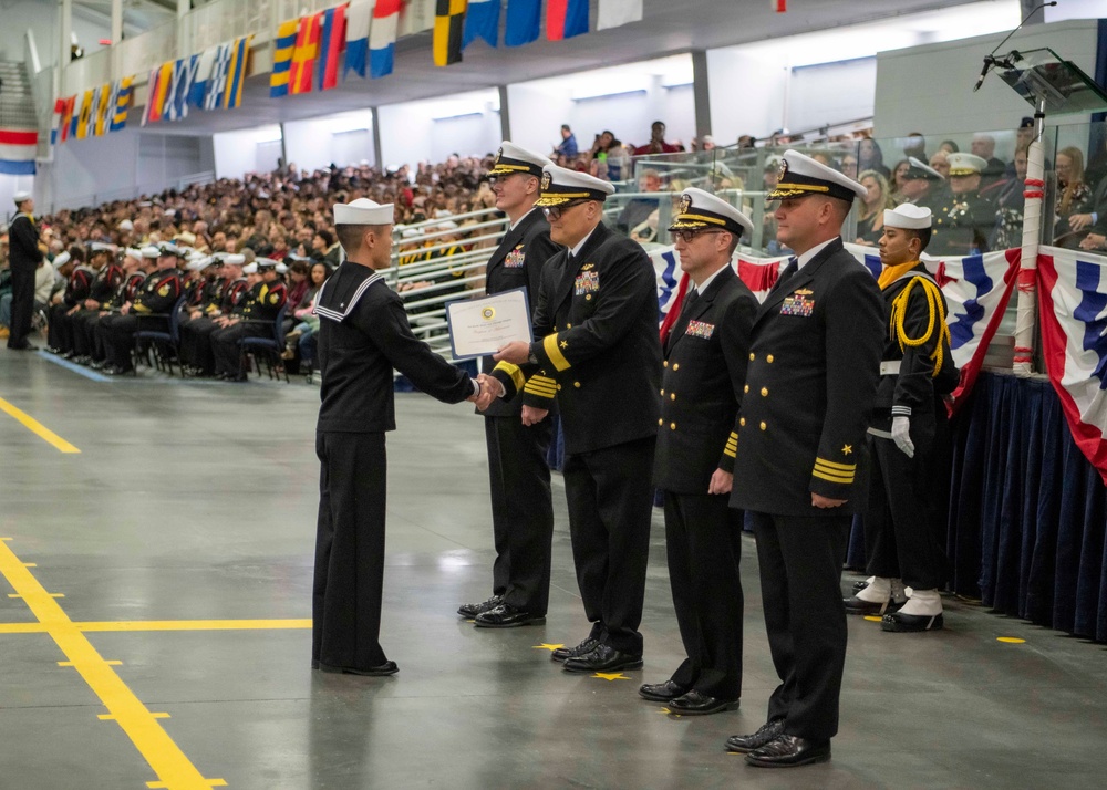 Recruit Training Command Pass in Review
