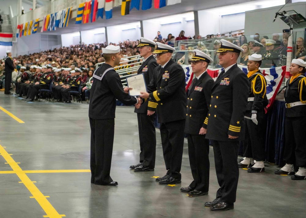 Recruit Training Command Pass in Review