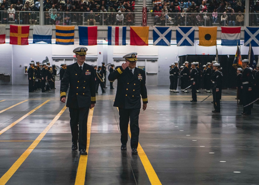 Recruit Training Command Pass in Review