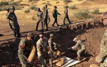 Bonds built in dirt: MacDill Airmen lead Morocco mine action training
