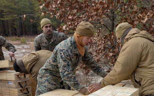 MARINES CONDUCT LIVE-FIRE AND CONVOY OPERATIONS