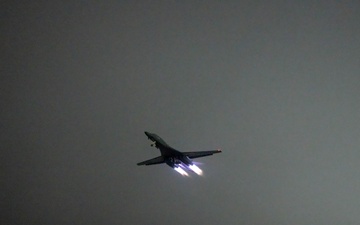 B-1B Lancers return to Ellsworth Air Force Base