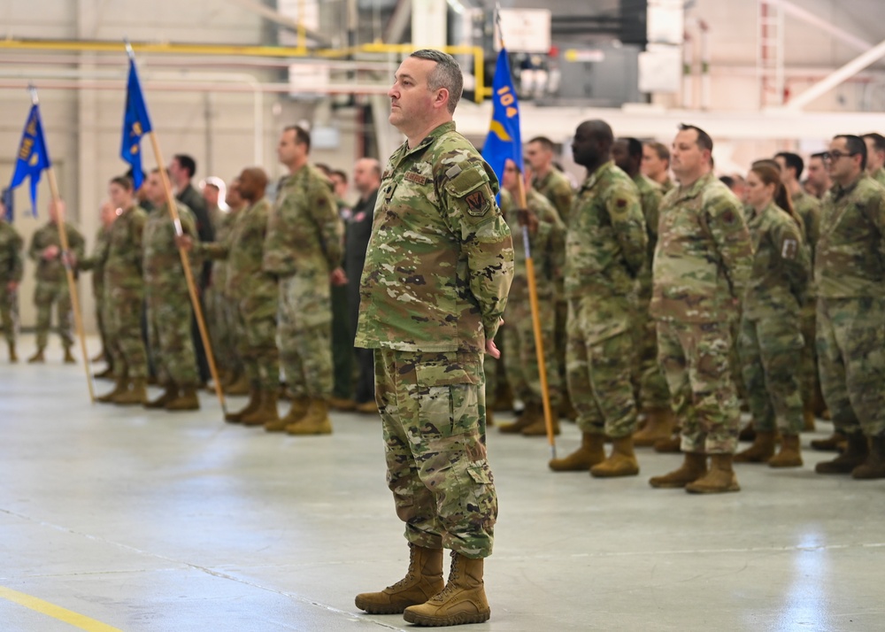 104th Fighter Wing Flies into the Future with a New Commander and F-35 Conversion Underway