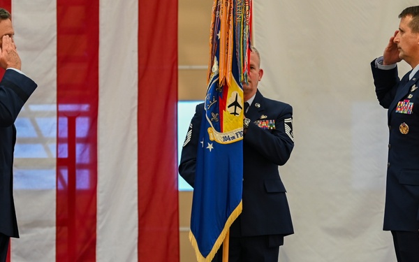 104th Fighter Wing Flies into the Future with a New Commander and F-35 Conversion Underway