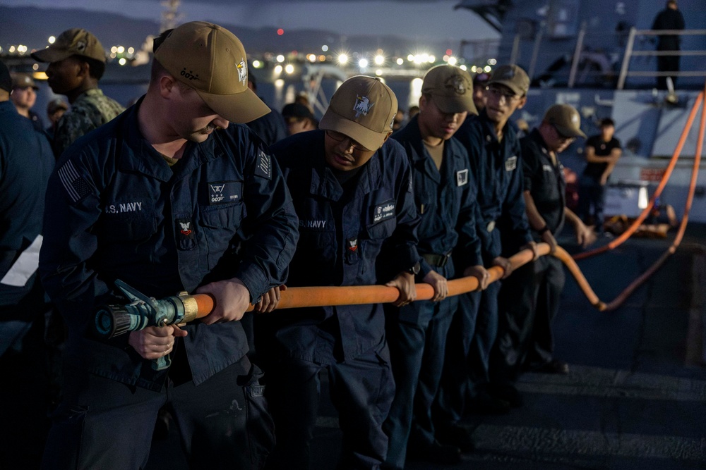 USS Stockdale  conducts routine operations