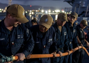 USS Stockdale  conducts routine operations