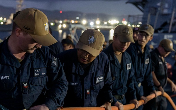 USS Stockdale  conducts routine operations