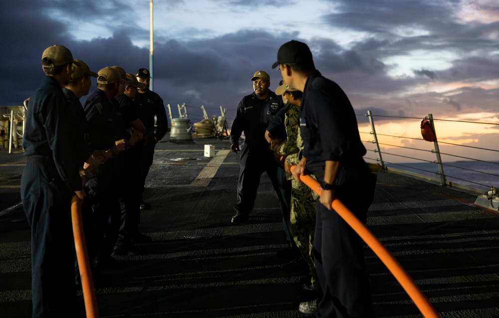 USS Stockdale  conducts routine operations