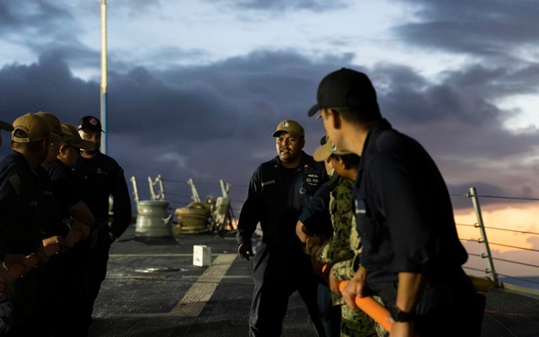 USS Stockdale  conducts routine operations