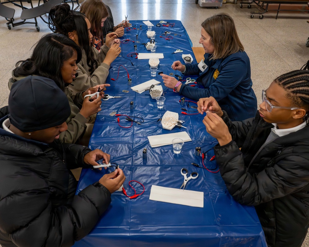 Army-Navy Stem Day At at Baltimore Polytechnic  Institute High School