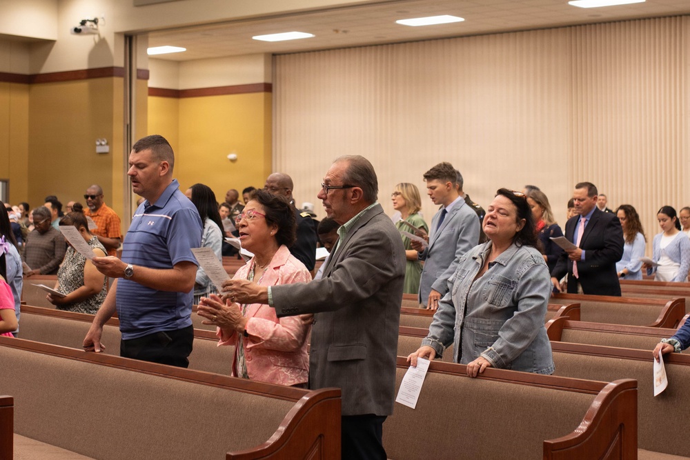Fort Cavazos gathers for sunrise service, fellowship