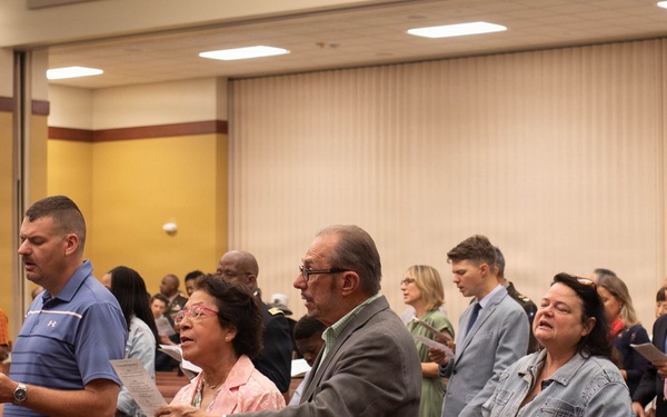 Fort Cavazos gathers for sunrise service, fellowship