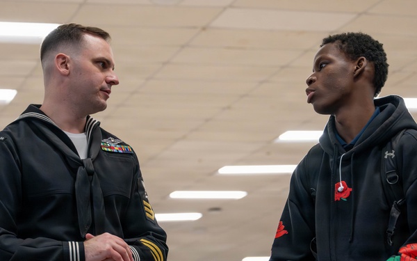 Army-Navy Stem Day At  Baltimore Polytechnic Institute High School