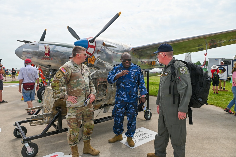 115th Fighter Wing participates in EAA Air Venture 2025