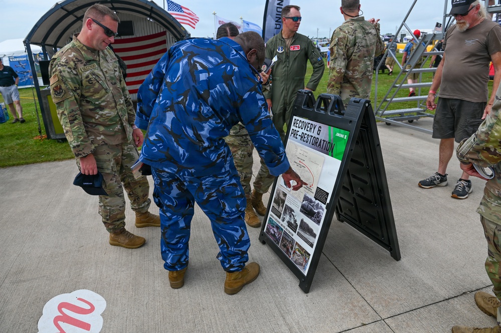 115th Fighter Wing participates in EAA Air Venture 2025