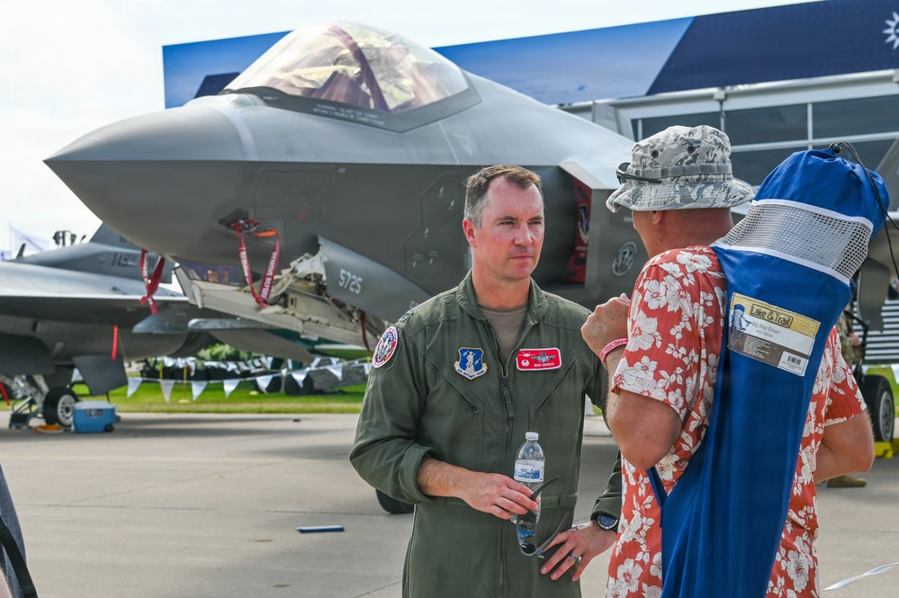 115th Fighter Wing participates in EAA Air Venture 2025