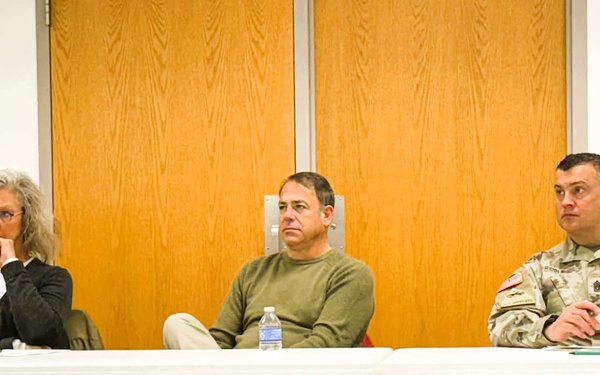 Fort McCoy personnel support December 2025 meeting at local chamber of commerce