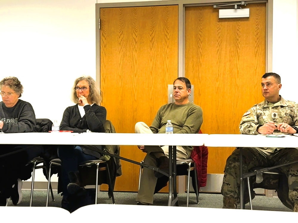 Fort McCoy personnel support December 2025 meeting at local chamber of commerce