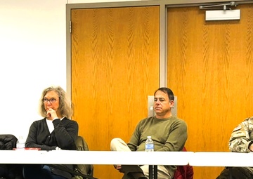 Fort McCoy personnel support December 2025 meeting at local chamber of commerce