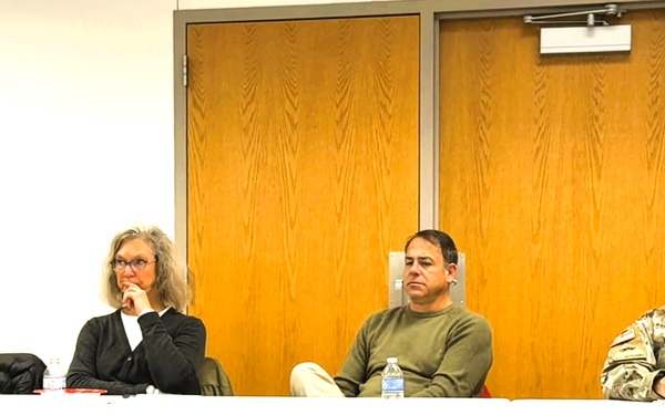 Fort McCoy personnel support December 2025 meeting at local chamber of commerce
