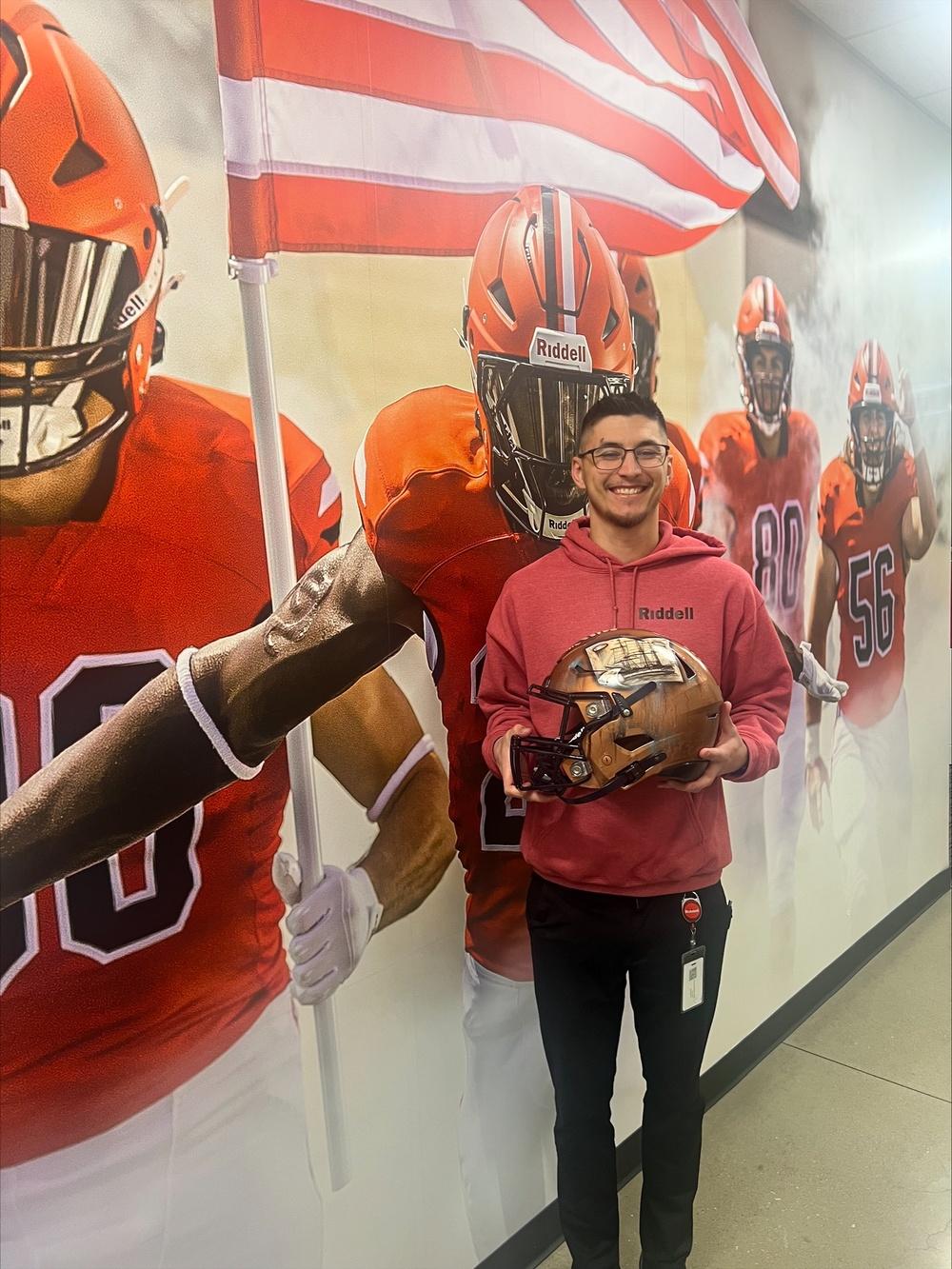 Future Sailor Build Helmets for annual Army Navy Game