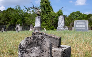 Cemeteries boast new flowers from visitors, descendants of families