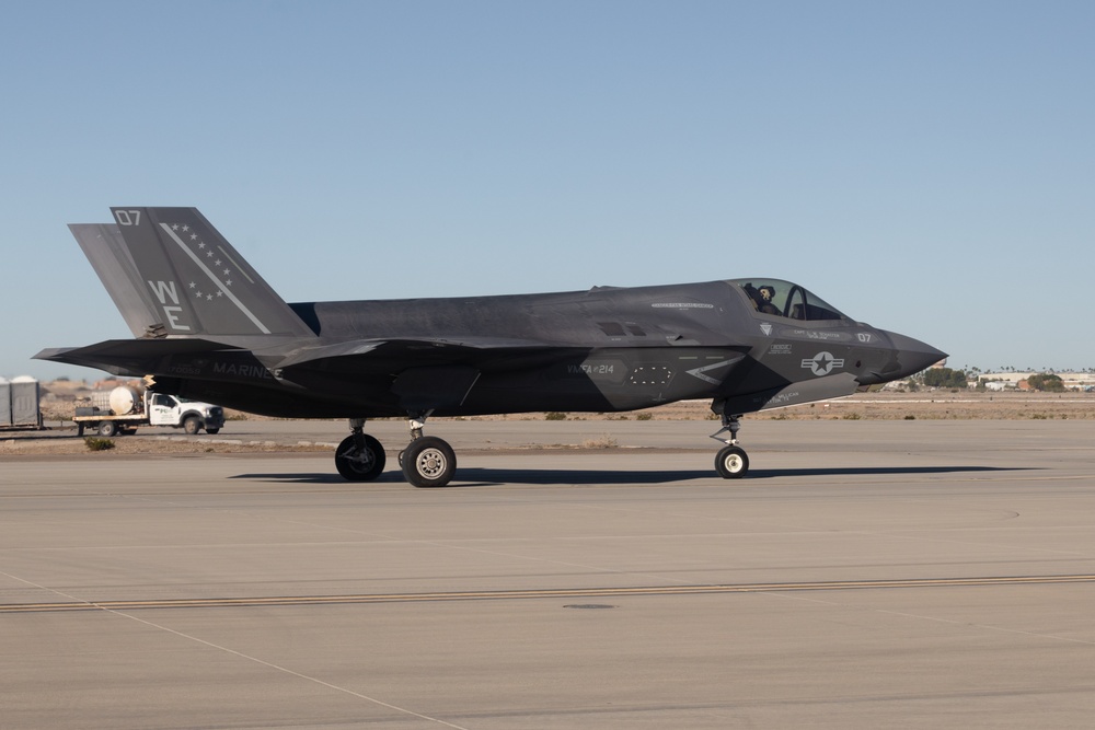 Black Sheep depart Yuma and return following simulated MARSTRIKE