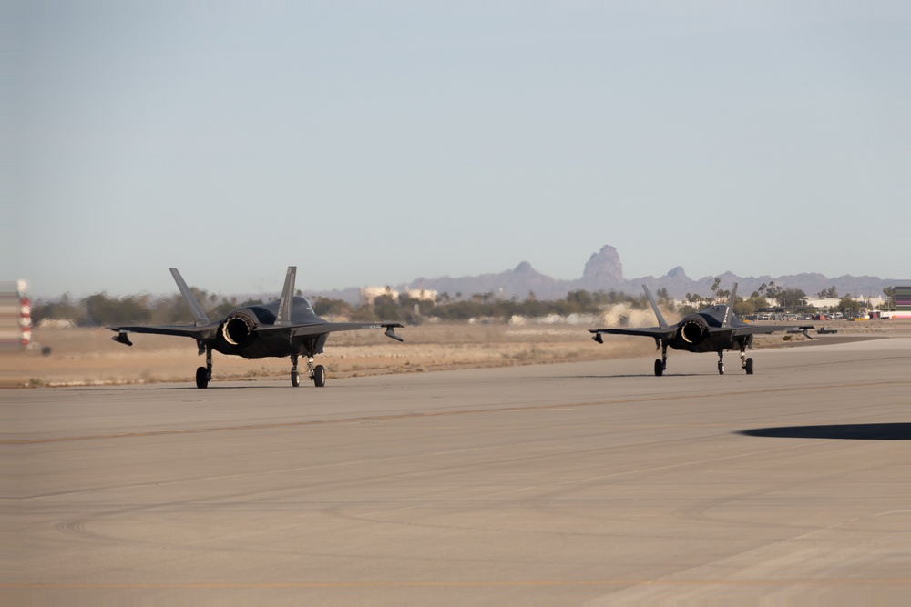 Black Sheep depart Yuma and return following simulated MARSTRIKE