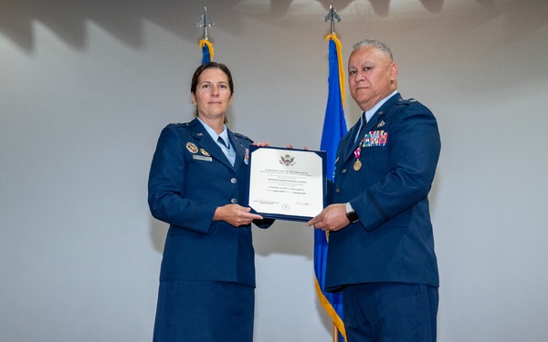 Commander retires from the 624th Civil Engineer Squadron