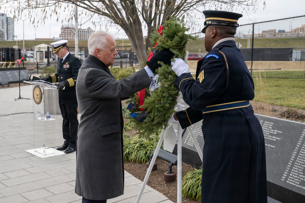 USW(P&amp;amp;R) Tata Attends Pentagon Wreaths Across America Ceremony