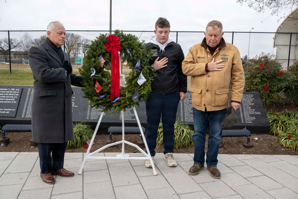 USW(P&amp;amp;R) Tata Attends Pentagon Wreaths Across America Ceremony