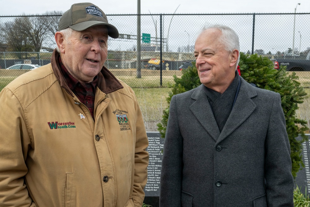 USW(P&amp;amp;R) Tata Attends Pentagon Wreaths Across America Ceremony