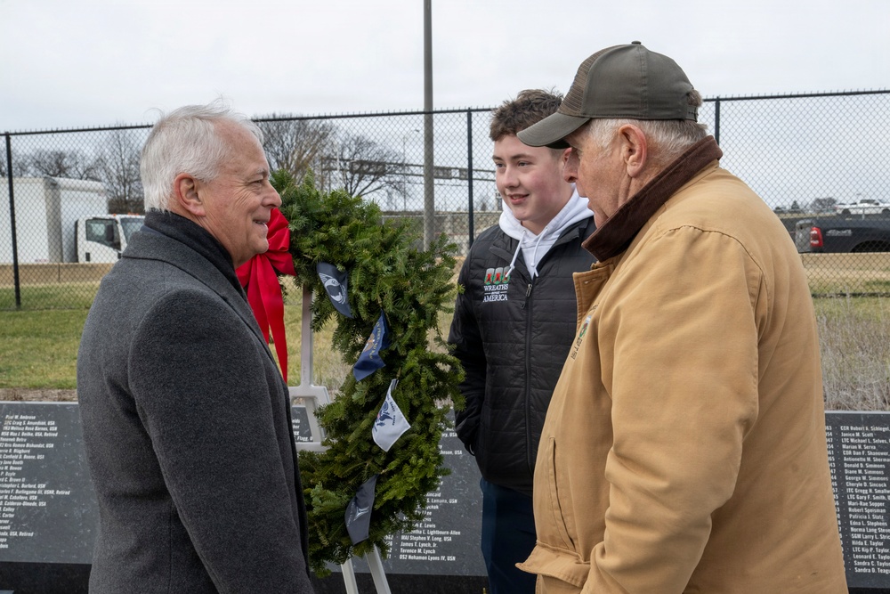 USW(P&amp;amp;R) Tata Attends Pentagon Wreaths Across America Ceremony