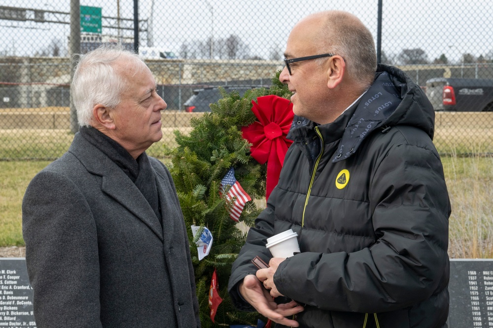 USW(P&amp;amp;R) Tata Attends Pentagon Wreaths Across America Ceremony