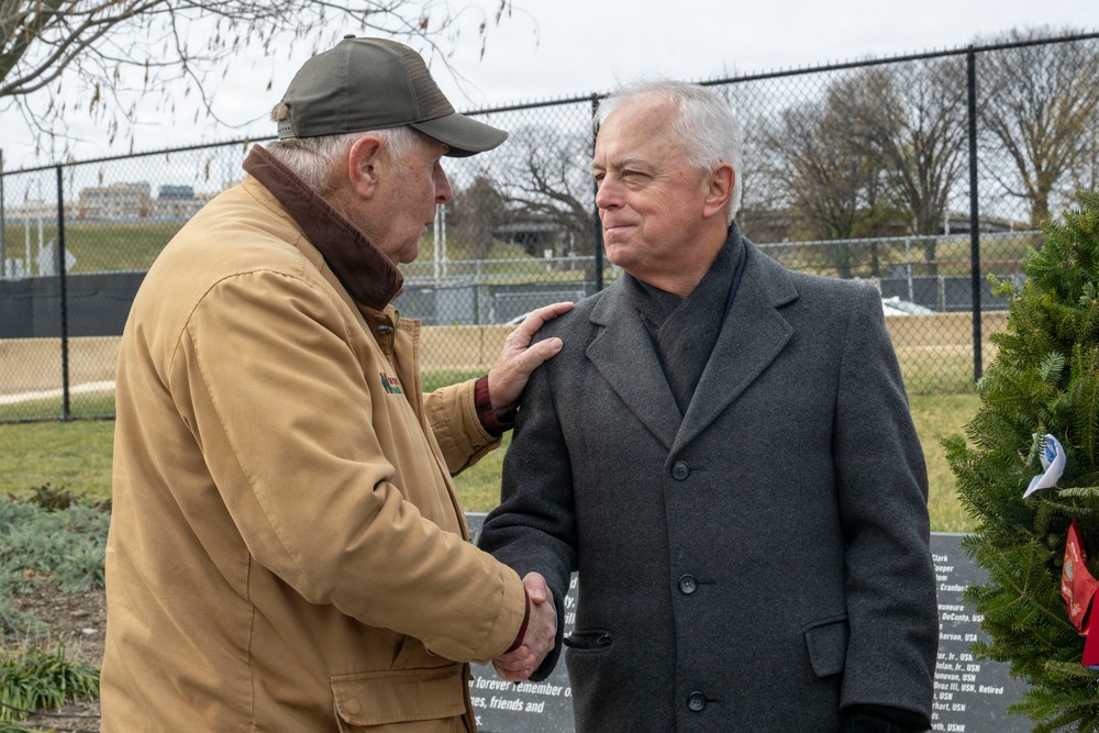 USW(P&amp;amp;R) Tata Attends Pentagon Wreaths Across America Ceremony