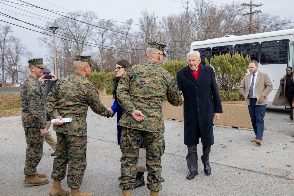 U.S. Rep. Sarah Elfreth and Rep. Steny Hoyer visit CBIRF