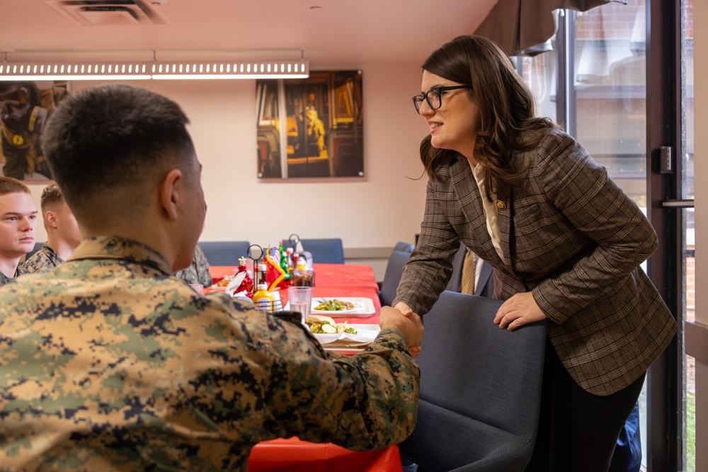 U.S. Rep. Sarah Elfreth and Rep. Steny Hoyer visit CBIRF