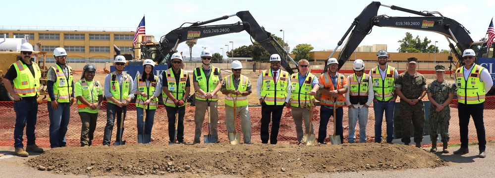 NAVFAC Southwest breaks ground on new Recruit Barracks at MCRD San Diego