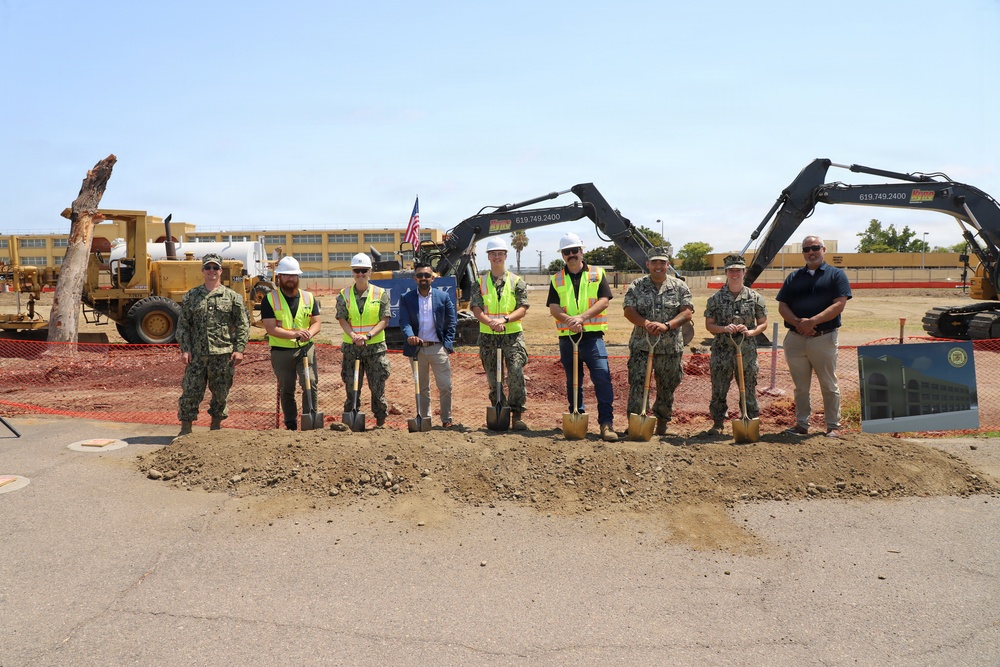NAVFAC Southwest breaks ground on new Recruit Barracks at MCRD San Diego