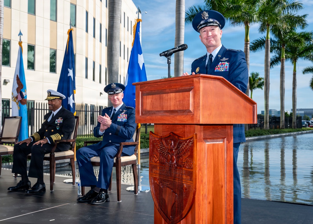 U.S. Southern Command Relinquishment of Command Ceremony