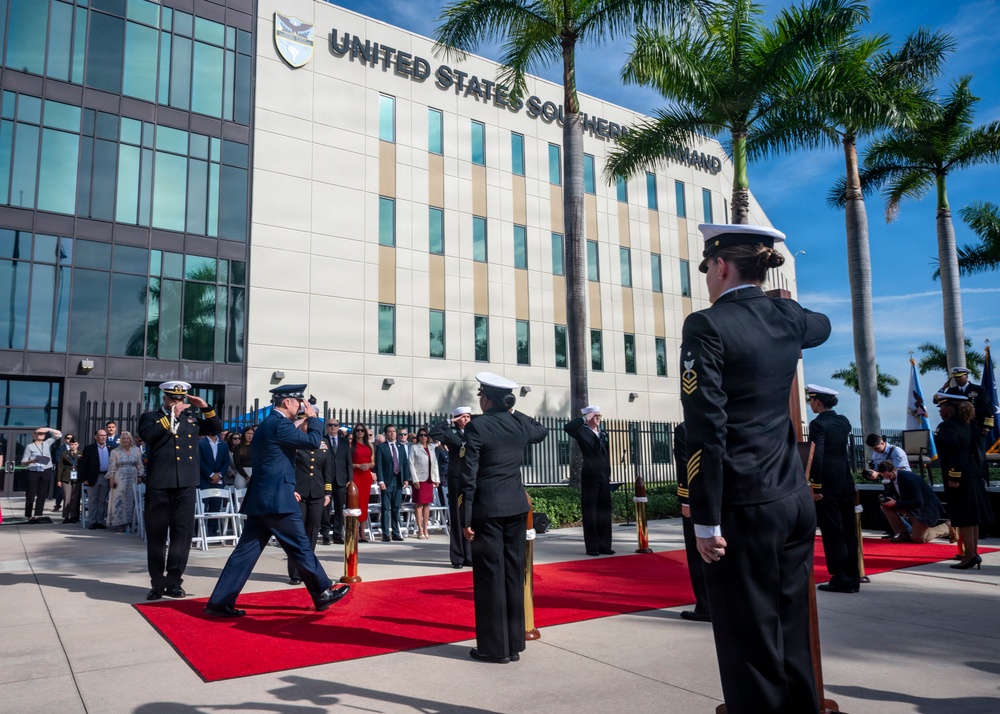 U.S. Southern Command Relinquishment of Command Ceremony