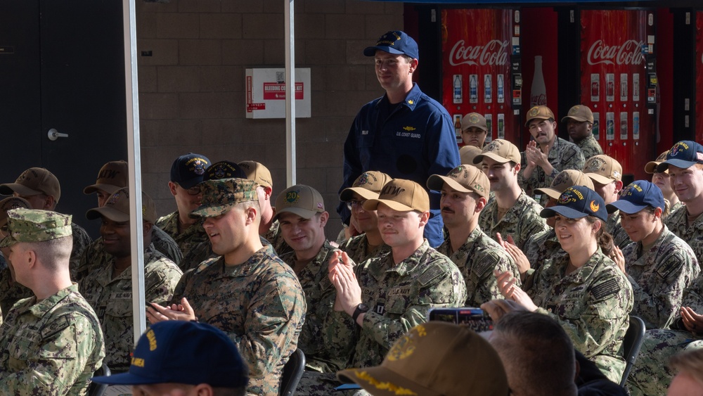 Warfare Tactics Instructor graduation ceremony