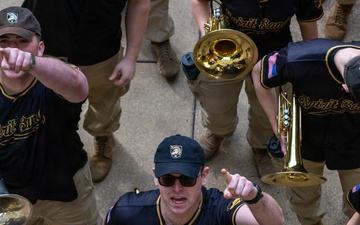 Army-Navy Pep Rally at the Pentagon 2025