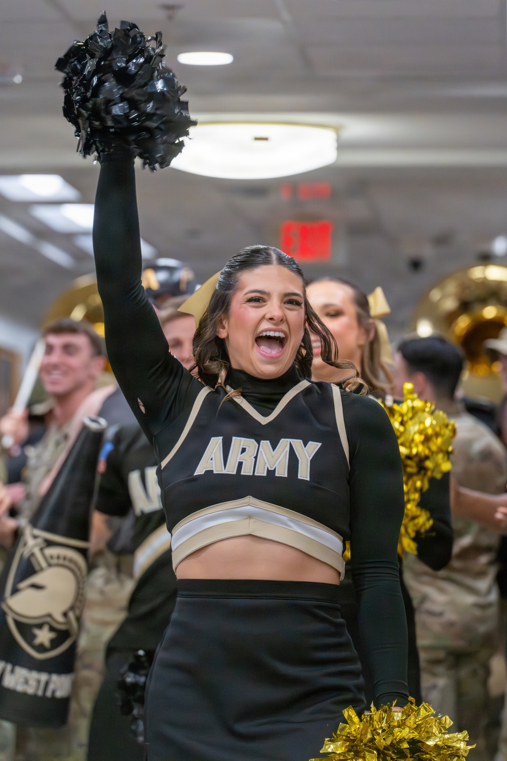 Army-Navy Pep Rally at the Pentagon 2025