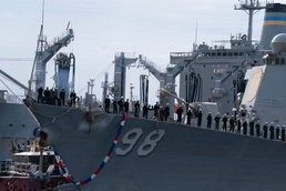 USS Forrest Sherman Returns to Naval Station Norfolk from Deployment