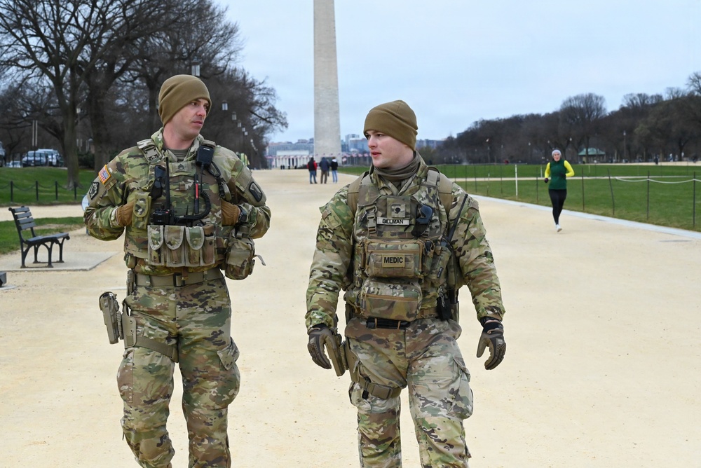 Additional Troops Support National Guard Joint Task Force D.C. Mission