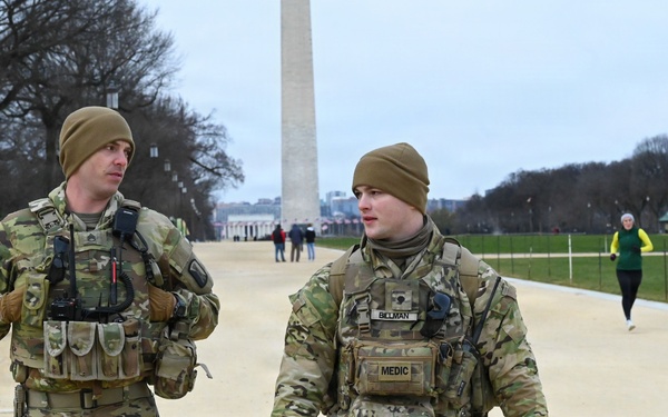 Additional Troops Support National Guard Joint Task Force D.C. Mission
